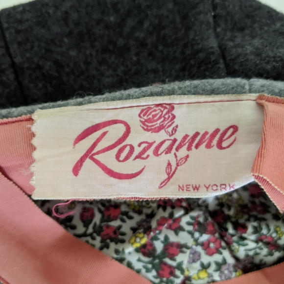 Rozanne Vintage Women's Gray Gatsby Hat - Picture 6 of 8